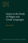 Image for Issues in the Study of Pidgin and Creole Languages