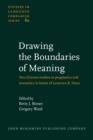 Image for Drawing the Boundaries of Meaning