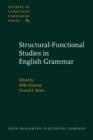 Image for Structural-Functional Studies in English Grammar