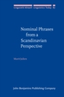 Image for Nominal Phrases from a Scandinavian Perspective