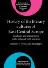 Image for History of the Literary Cultures of East-Central Europe