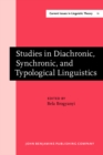 Image for Studies in Diachronic, Synchronic, and Typological Linguistics