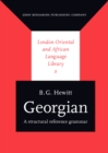 Image for Georgian : A structural reference grammar