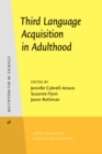 Image for Third Language Acquisition in Adulthood
