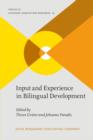 Image for Input and Experience in Bilingual Development