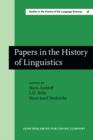 Image for Papers in the History of Linguistics