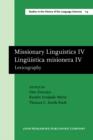 Image for Missionary Linguistics IV / Linguistica misionera IV