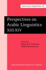 Image for Perspectives on Arabic Linguistics : Papers from the Annual Symposium on Arabic Linguistics. Volume XIII-XIV: Stanford, 1999 and Berkeley, California 2000