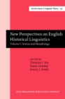 Image for New Perspectives on English Historical Linguistics