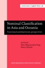 Image for Nominal Classification in Asia and Oceania: Functional and Diachronic Perspectives