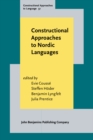 Image for Constructional Approaches to Nordic Languages : 37