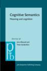 Image for Cognitive Semantics