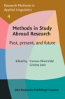 Image for Methods in study abroad research: past, present, and future