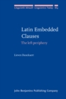Image for Latin Embedded Clauses