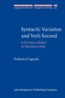 Image for Syntactic Variation and Verb Second