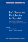Image for Left Sentence Peripheries in Spanish