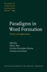 Image for Paradigms in Word Formation: Theory and Applications