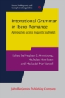 Image for Intonational grammar in Ibero-Romance  : approaches across linguistic subfields