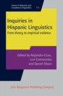 Image for Inquiries in Hispanic Linguistics