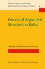 Image for Voice and Argument Structure in Baltic