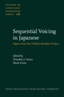 Image for Sequential Voicing in Japanese