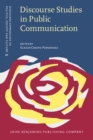 Image for Discourse studies in public communication