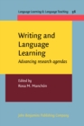 Image for Writing and Language Learning: Advancing Research Agendas