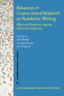 Image for Advances in Corpus-based Research on Academic Writing: Effects of discipline, register, and writer expertise