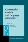 Image for Conversation analysis and language alternation: capturing transitions in the classroom