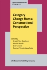 Image for Category change from a constructional perspective : volume 20