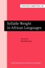 Image for Syllable Weight in African Languages : 338