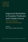Image for Argument Realisation in Complex Predicates and Complex Events: Verb-verb constructions at the syntax-semantic interface : 180