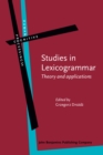 Image for Studies in lexicogrammar: theory and applications