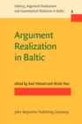 Image for Argument Realization in Baltic