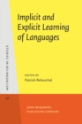 Image for Implicit and Explicit Learning of Languages