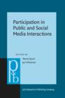 Image for Participation in Public and Social Media Interactions : 256