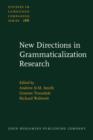 Image for New Directions in Grammaticalization Research : 166