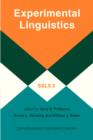 Image for Experimental Linguistics: Integration of theories and applications