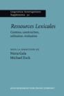 Image for Ressources Lexicales: Contenu, construction, utilisation, evaluation