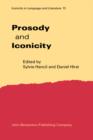 Image for Prosody and iconicity : volume 13
