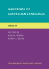 Image for Handbook of Australian Languages: Volume 3