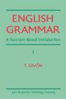 Image for English Grammar: A function-based introduction. Volume I : v. 1.