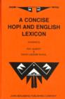 Image for A concise Hopi and English lexicon