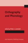 Image for Orthography and Phonology