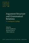 Image for Argument Structure and Grammatical Relations: A crosslinguistic typology : 126