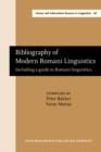 Image for Bibliography of modern Romani linguistics: including a guide to Romani linguistics