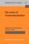 Image for The Limits of Grammaticalization : 37
