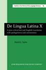 Image for De Lingua Latina X: A new critical text and English translation with prolegomena and commentary : 85