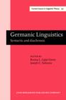 Image for Germanic Linguistics: Syntactic and diachronic : 137