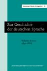 Image for Zur Geschichte der deutschen Sprache: New edition : 16